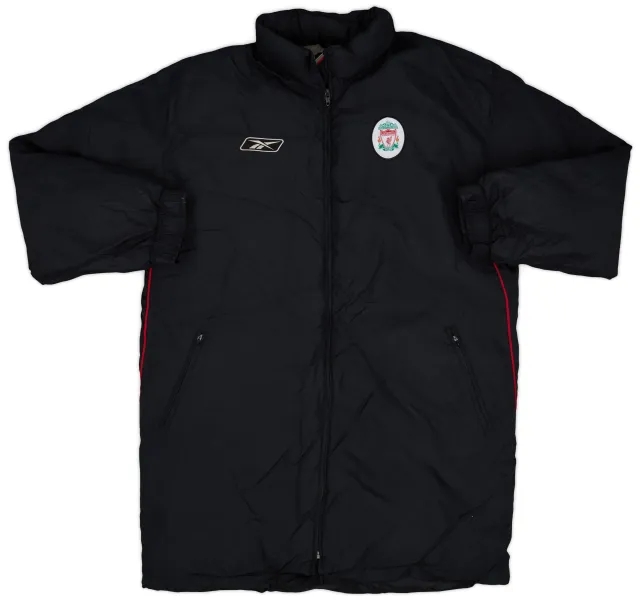 2003-04 Liverpool Reebok Padded Bench Coat - 6/10 - (XL)