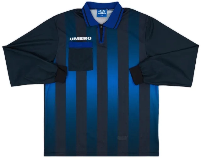 1990s Umbro Referee Template L/S Shirt - 10/10 - (3XL)