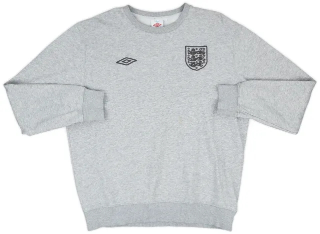 2010-12 England Umbro Sweat Top - 9/10 - (XL)