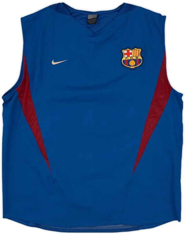 2002-03 Barcelona Nike Training Vest - 9/10 - (XL)