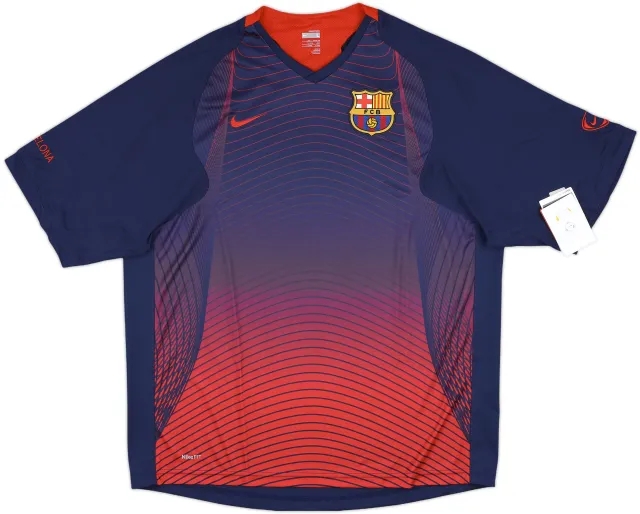 2007-08 Barcelona Nike Training Vest - 9/10 - (S)