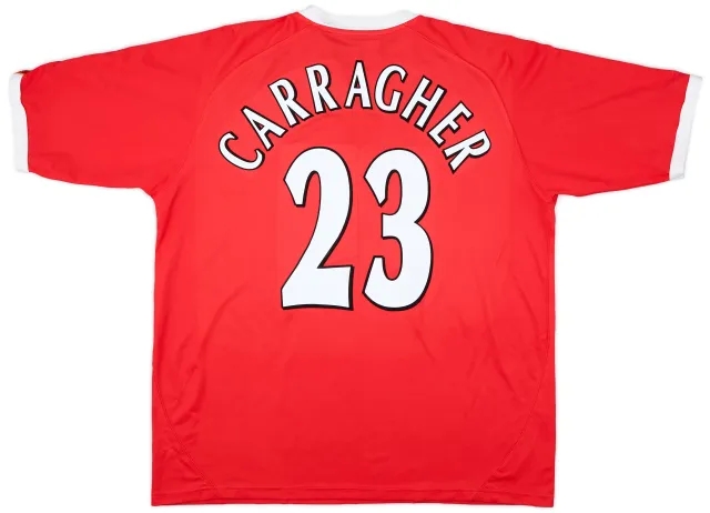 2001-03 Liverpool CL Shirt Carragher #23 - 6/10 - (XL)