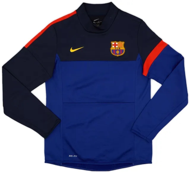 2012-13 Barcelona Nike Sweat Top - 7/10 - (M)