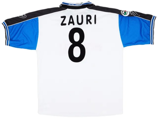 2000-01 Atalanta Match Worn Away Shirt Zauri #8