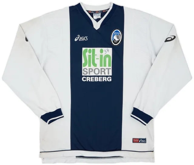 2005-06 Atalanta Asics Training L/S Shirt - 6/10 - (XL)