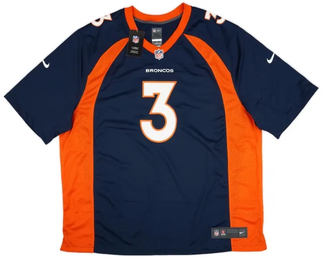 2022-23 Denver Broncos Wilson #3 Nike Game Alternate Jersey (3XL)