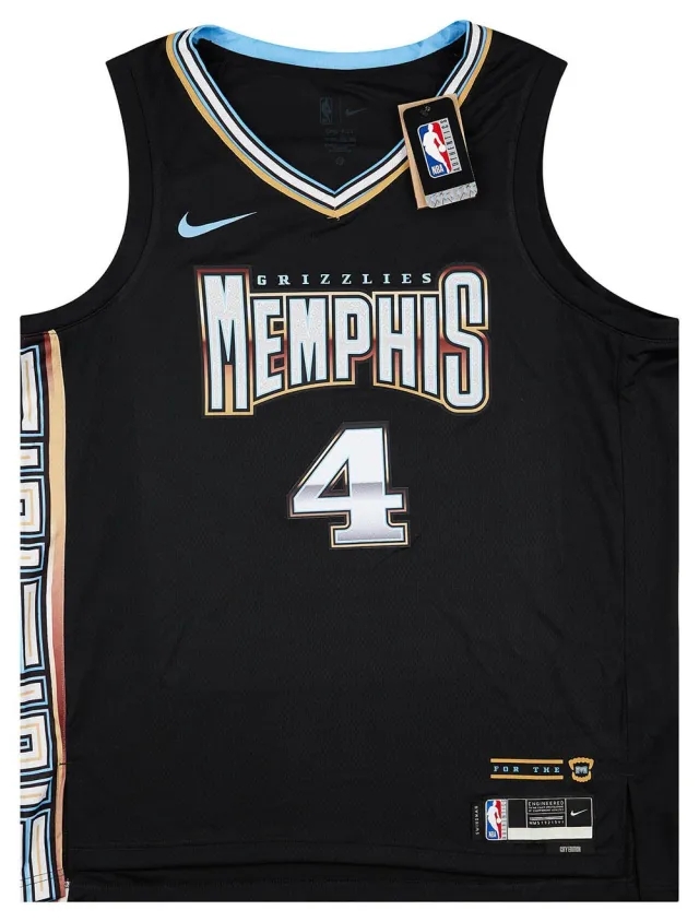 2022-23 Memphis Grizzlies Adams #4 Nike Swingman Alternate Jersey (S)