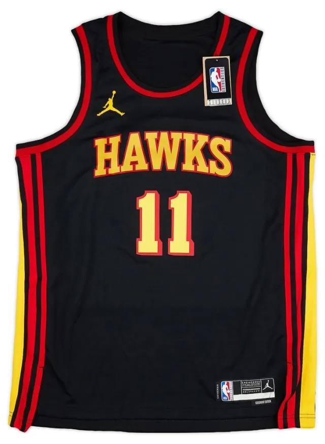 2020-23 Atlanta Hawks Young #11 Jordan Swingman Alternate Jersey (L)