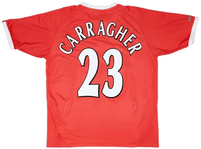 2001-03 Liverpool CL Shirt Carragher #23 - 7/10 - (L)