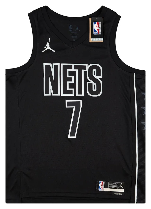 2022-23 Brooklyn Nets Durant #7 Jordan Swingman Alternate Jersey (M)