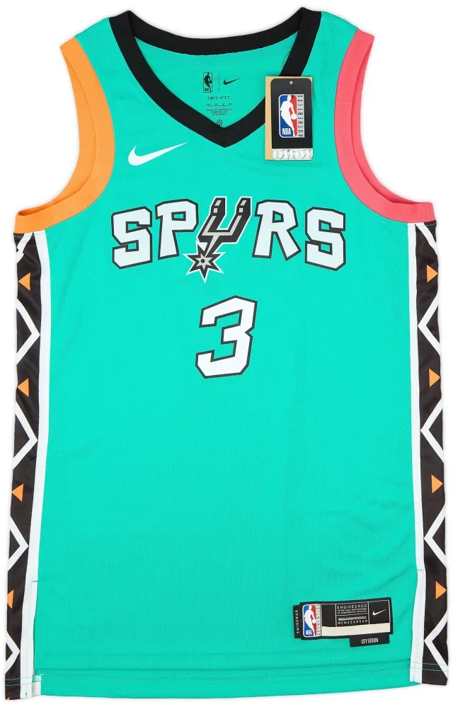 2022-23 San Antonio Spurs Johnson #3 Nike Swingman Alternate Jersey (M)
