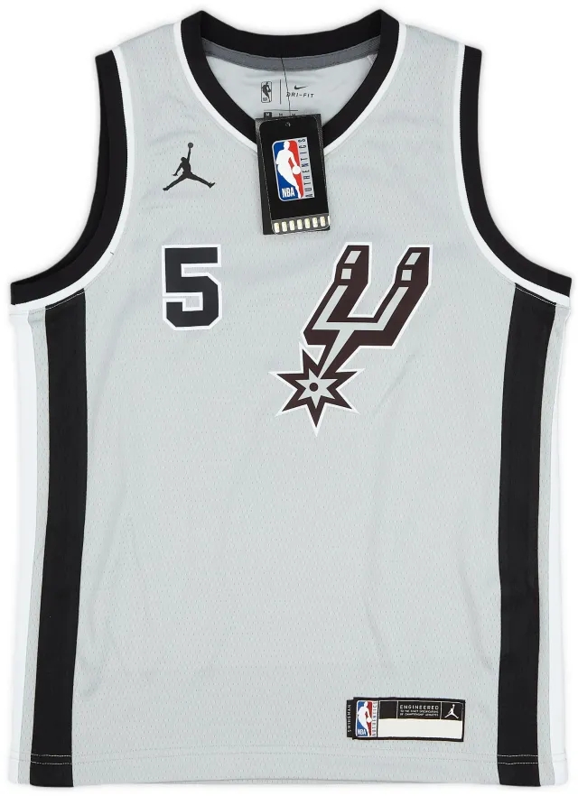 2020-22 San Antonio Spurs Murray #5 Jordan Swingman Alternate Jersey (M.Kids)