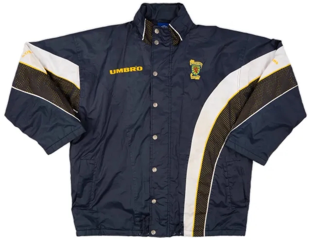 1998-00 Scotland Umbro Bench Coat - 8/10 - (L)