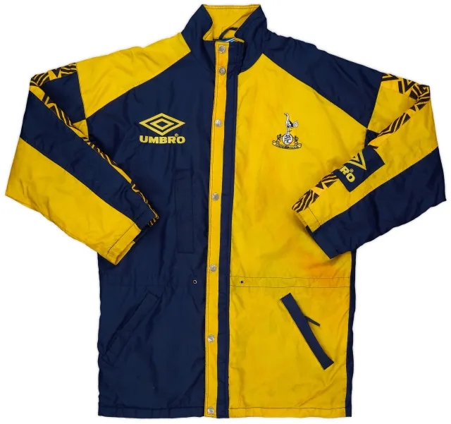 1992-93 Tottenham Umbro Padded Bench Coat - 8/10 - (M)