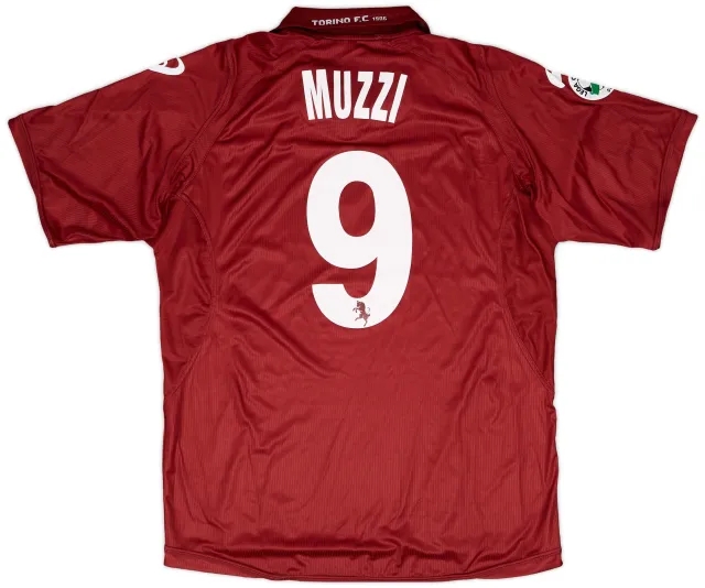 2006-07 Torino Match Worn Home Shirt Muzzi #9