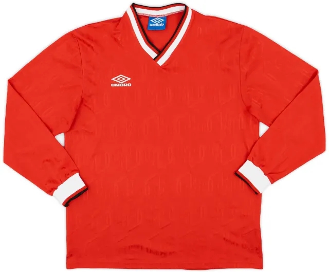 1990s Umbro Template L/S Shirt - 9/10 - (L)