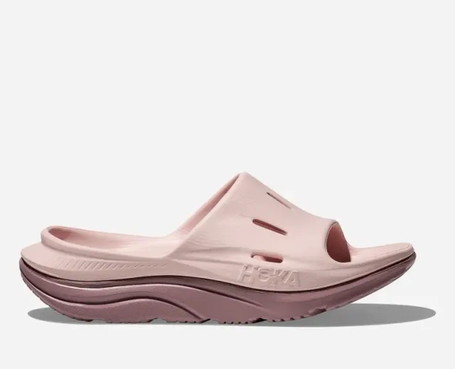Hoka Ora Recovery Slide 3 In Cosmic Pearl/Quartzite