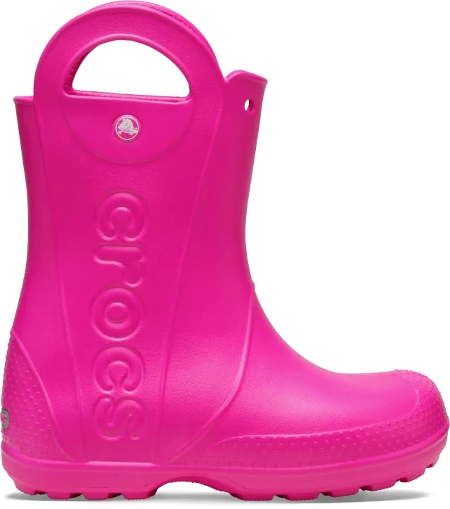 Crocs | Kids | Toddler Handle It Rain Boot | Boots | Pink Crush | C6