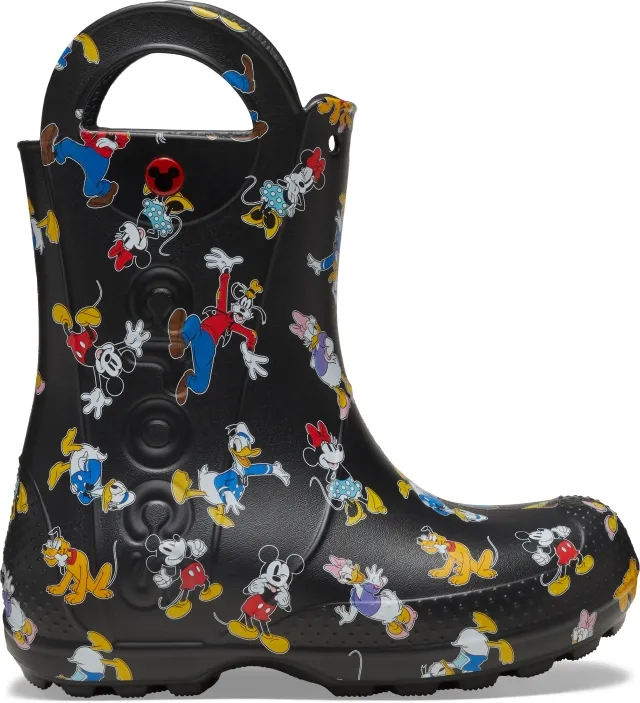Crocs | Kids | Toddlers Mickey Mouse and Friends Handle It Rain Boot | Boots | Multi | C6