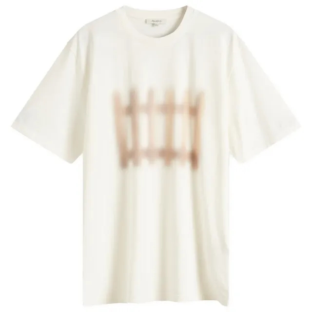JW Anderson Men's Printed T-Shirt Ivory