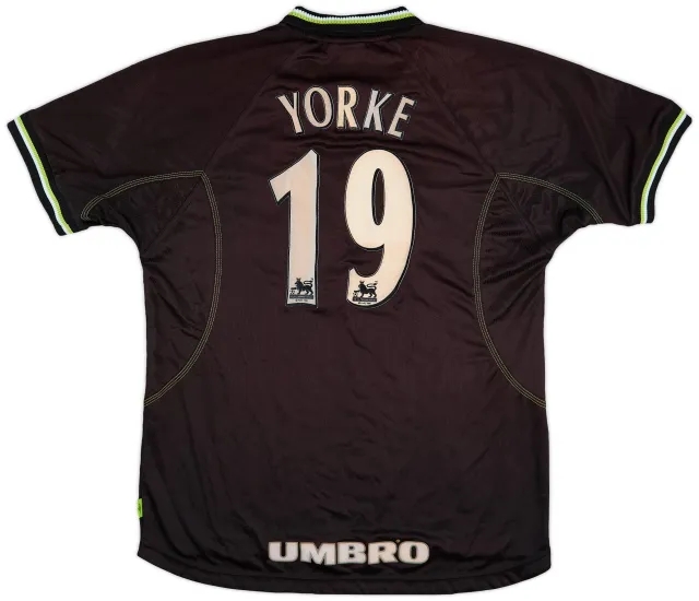 1998-99 Manchester United Third Shirt Yorke #19 - 4/10 - (L)