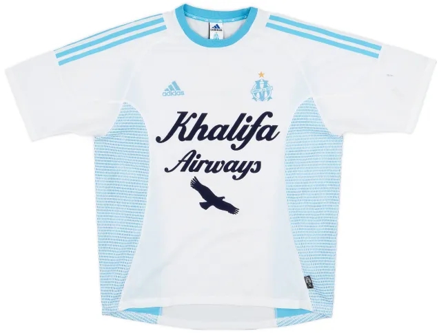 2002-03 Olympique Marseille Home Shirt - 8/10 - (L)