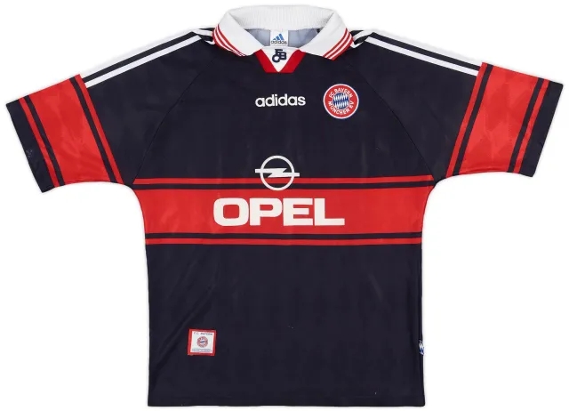 1997-99 Bayern Munich Home Shirt - 9/10 - (Y)