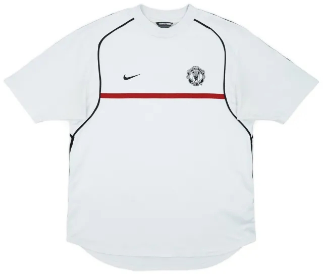2002-03 Manchester United Nike Training Shirt - 7/10 - (L)