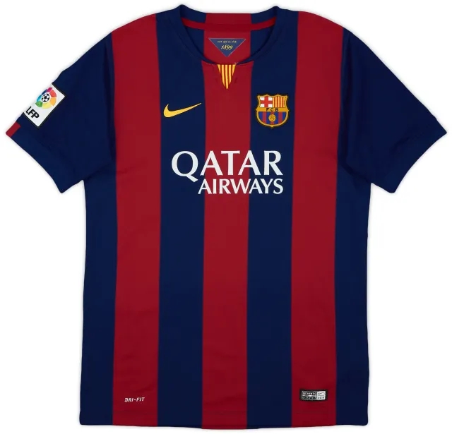 2014-15 Barcelona Home Shirt - 8/10 - (XL.Boys)