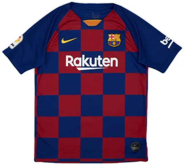 2019-20 Barcelona Home Shirt - 8/10 - (XL.Boys)