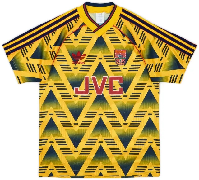 1991-93 Arsenal Away Shirt - 9/10 - (S)
