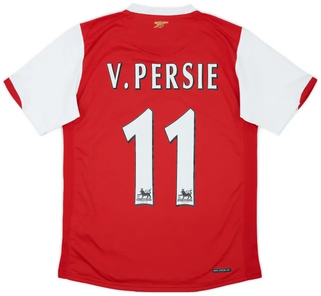 2006-08 Arsenal Home Shirt v.Persie #11 - 8/10 - (L.Boys)