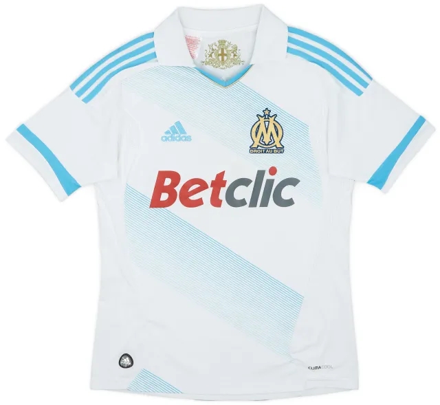 2011-12 Olympique Marseille Home Shirt - 5/10 - (L.Boys)