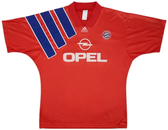 1991-93 Bayern Munich Home Shirt - 7/10 - (XL)