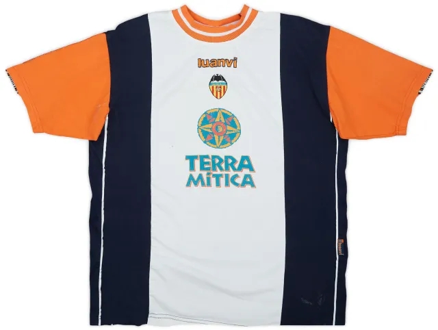 1998-99 Valencia Luanvi Training Shirt - 8/10 - (M)