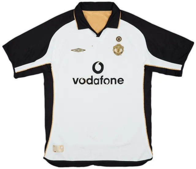 2001-02 Manchester United Centenary Away/Third Shirt - 4/10 - (L)