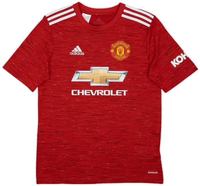 2020-21 Manchester United Home Shirt - 8/10 - (XL.Boys)