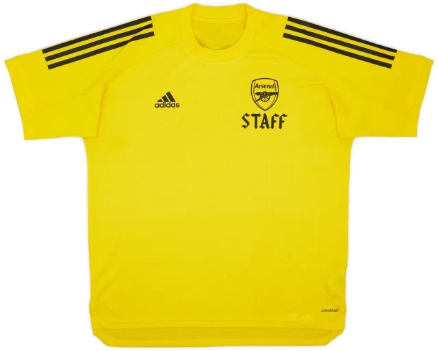2020-21 Arsenal Staff Issue adidas Training Shirt - 10/10 - (L)