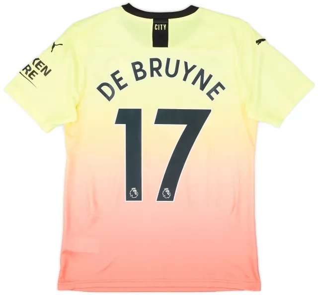 2019-20 Manchester City Third Shirt De Bruyne #17 (S)