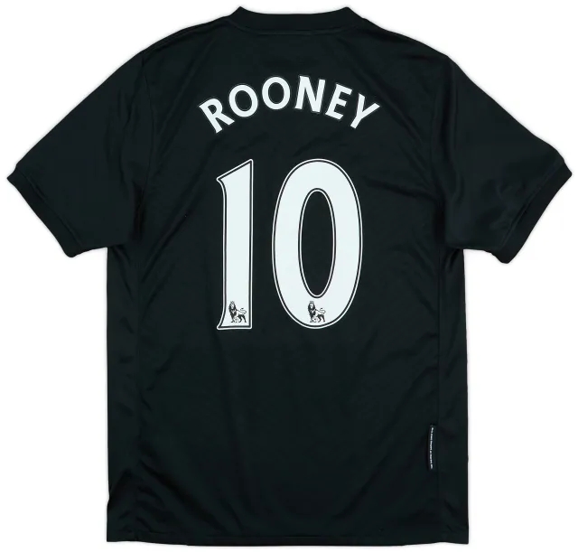 2009-10 Manchester United Away Shirt Rooney #10 - 9/10 - (S)