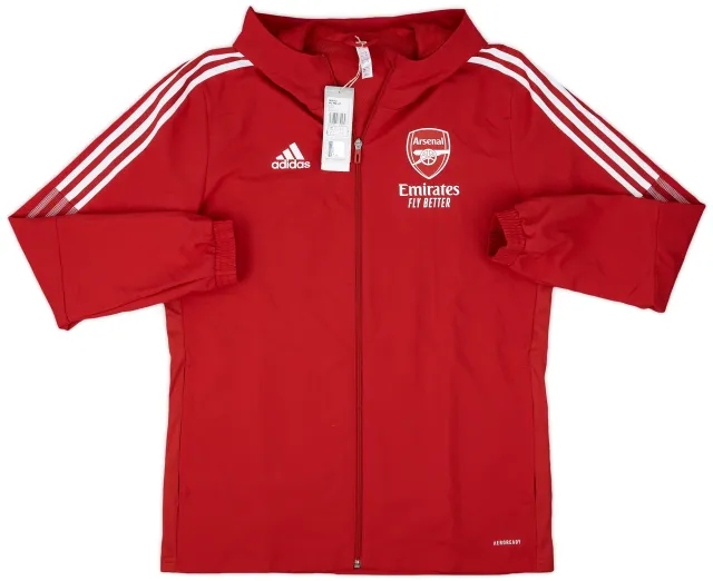 2021-22 Arsenal adidas Hooded Track Jacket (M)