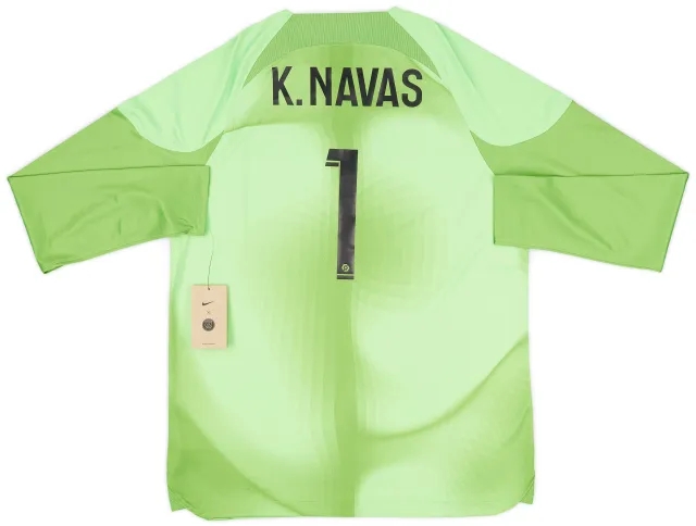 2022-23 Paris Saint-Germain GK Shirt K. Navas #1 (L)