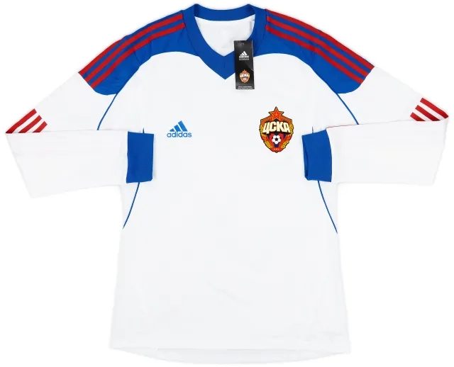2013-14 CSKA Moscow Player Issue Away L/S Shirt (L)