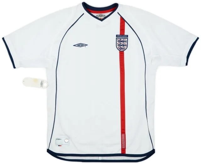 2001-03 England Home Shirt (L.Boys)