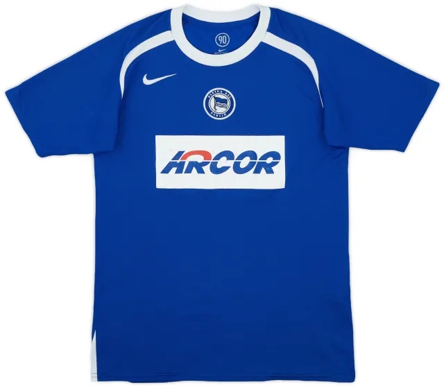 2005-06 Hertha Berlin Home Shirt - 7/10 - (XL.Boys)