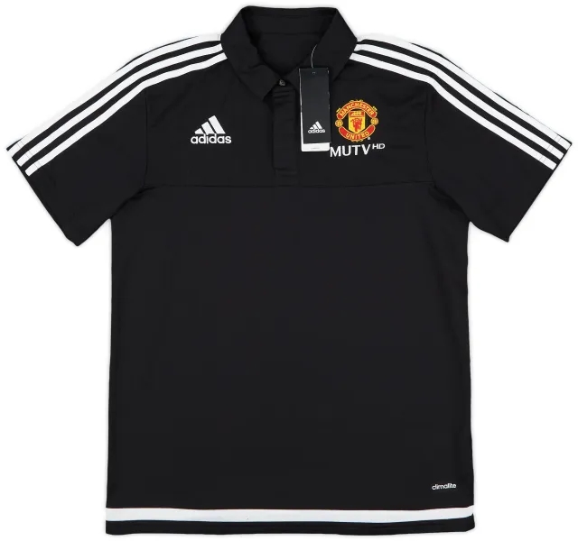 2016-17 Manchester United adidas Polo Shirt (M)