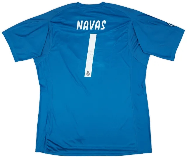 2018-19 Real Madrid GK Shirt Navas #1 (XXL)