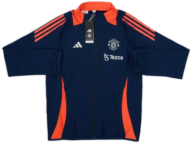 2024-25 Manchester United adidas Track Jacket (L.Boys)