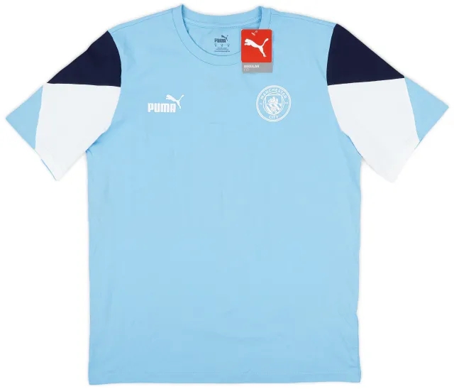 2021-22 Manchester City Puma Leisure Tee (M)