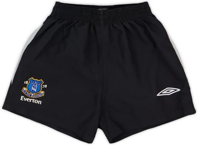 2005-06 Everton Away Shorts - 9/10 - (4-5 Years)